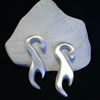 Hand Made Silver Ear Weights
