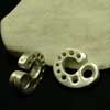 Hand Made Silver Ear Weights