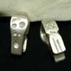 Hand Made Silver Ear Weights